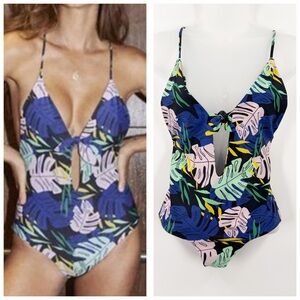 Aila Blue Midnight In Paris Monsterra Swimsuit